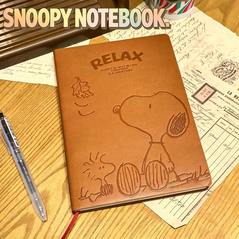 Vintage Leather Journal Notebook - دفتر ملاحظات جلدي A5 بتصميم سنوبي