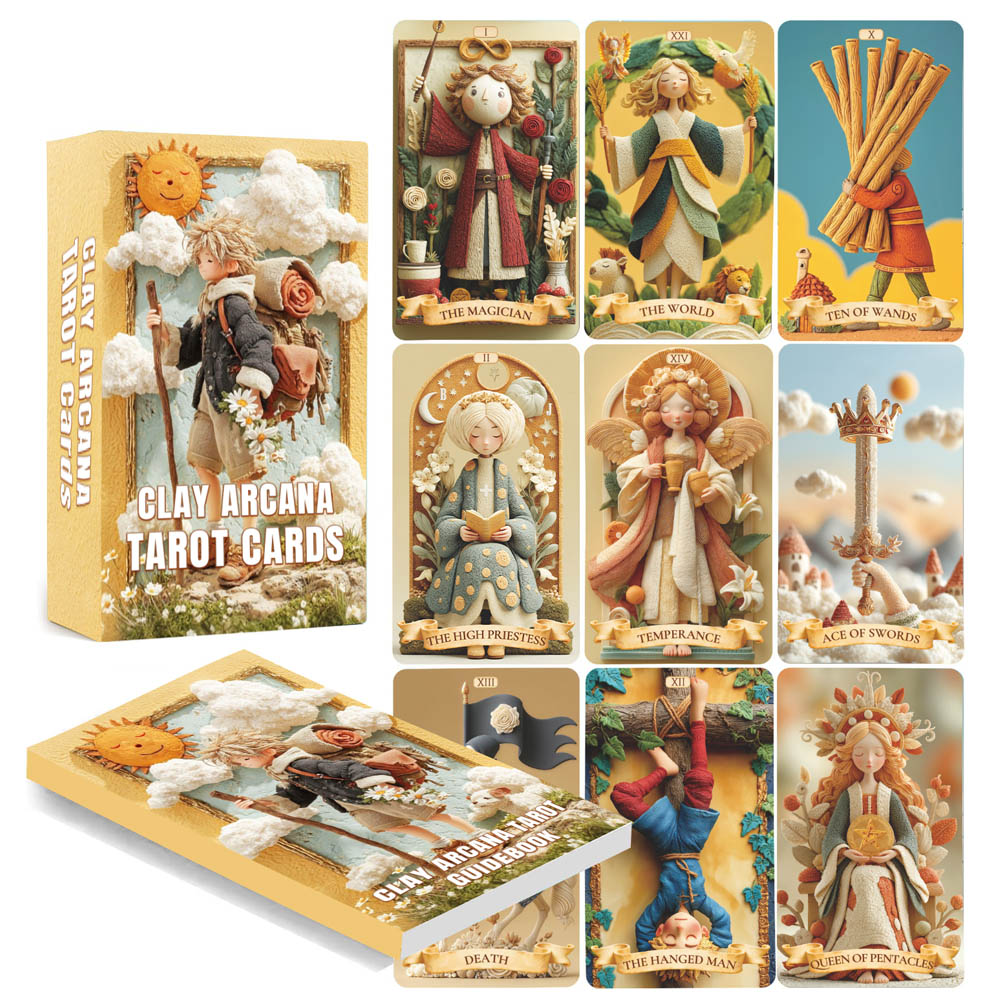 مجموعة بطاقات التارو 78، لعبة  - مراجعة Tarot Deck With Guidebook وسعره