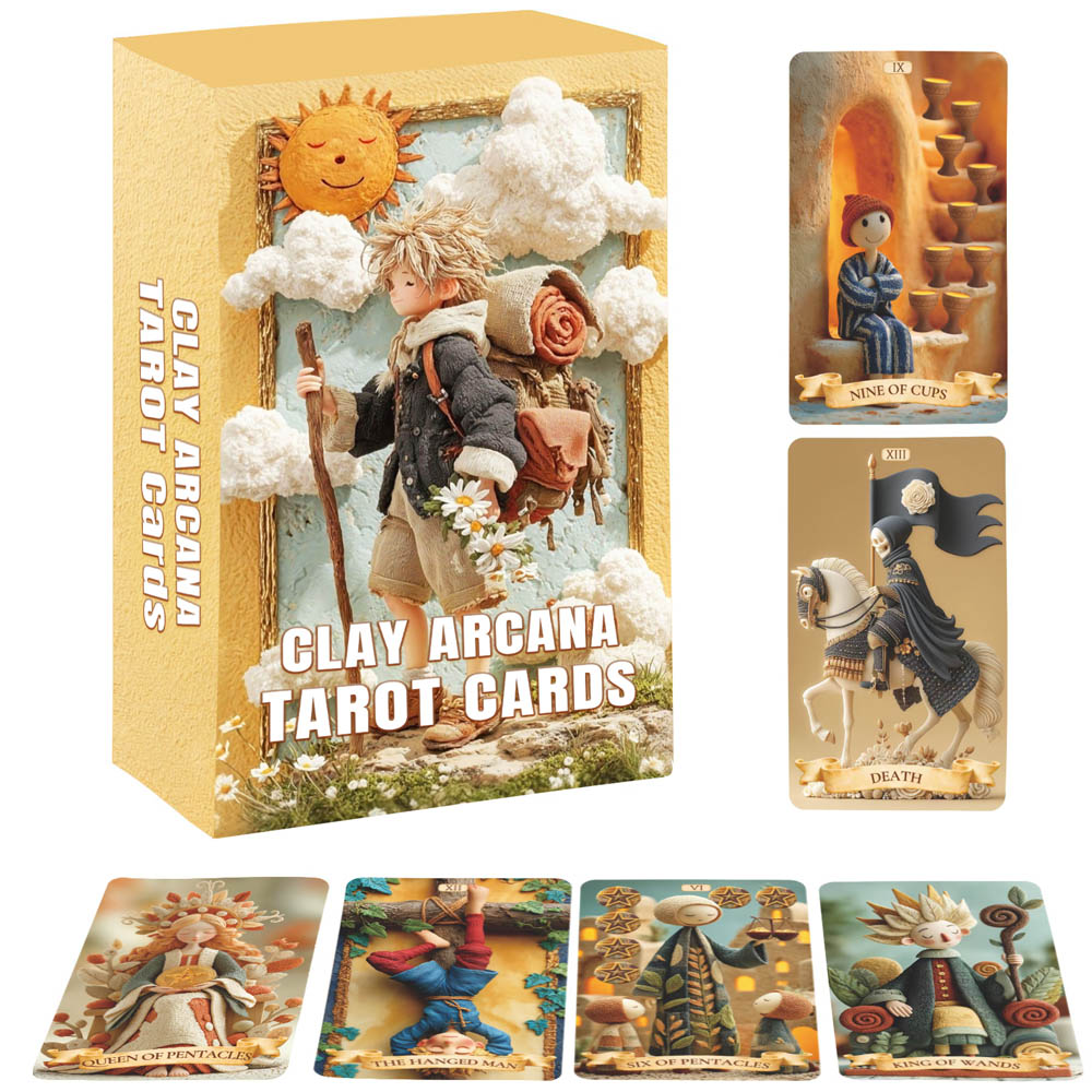 مجموعة بطاقات التارو 78، لعبة  - مراجعة Tarot Deck With Guidebook وسعره