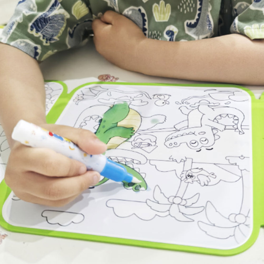 كتب تلوين مائية للأطفال قابلة  - مراجعة Reusable Water Magic Coloring Book وسعره