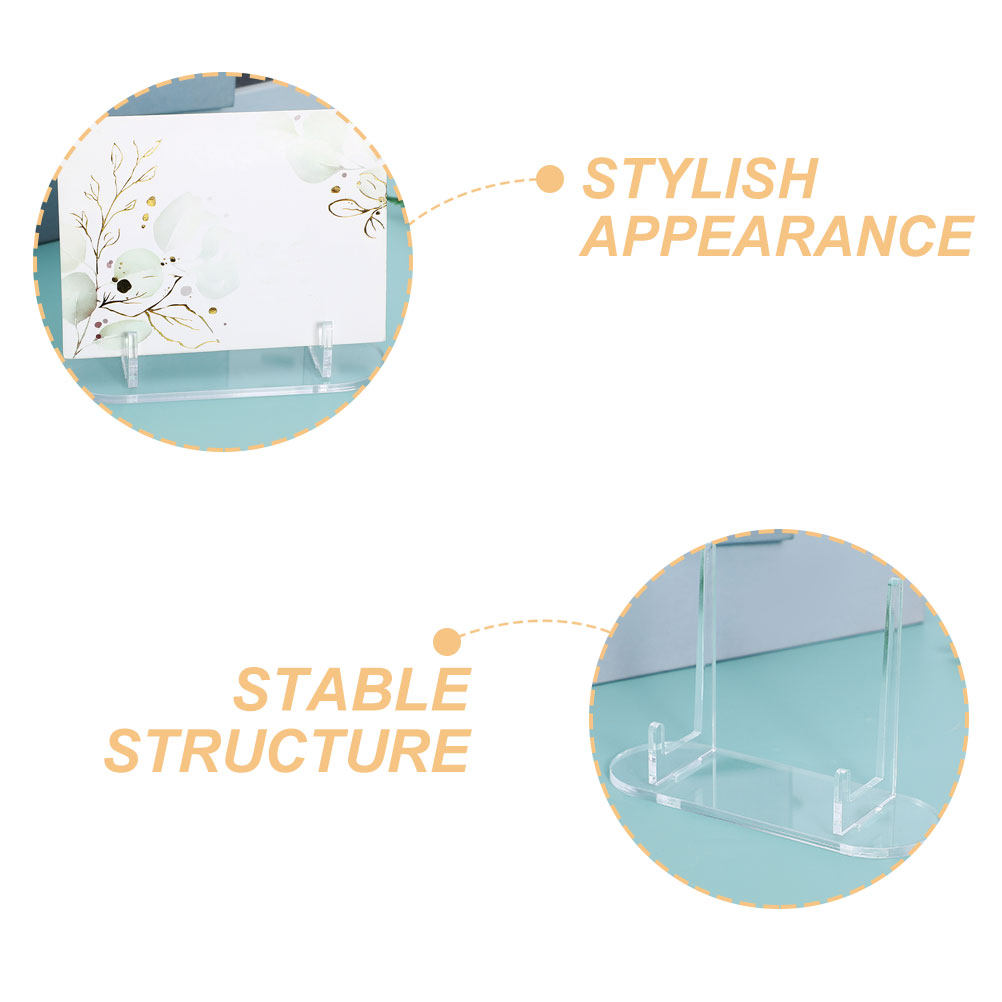 قطعتان من حامل العرض الشفاف ال - مراجعة Clear Acrylic Book Stand Holder وسعره