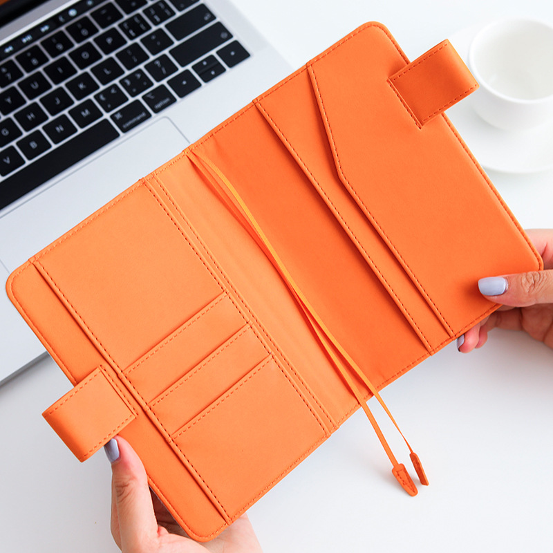 دفتر يوميات قماشي فرنسي قابل ل - مراجعة Vintage Leather Journal Notebook وسعره