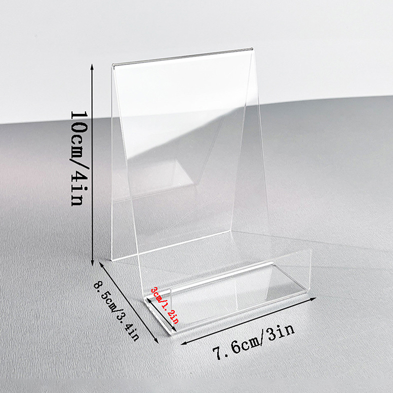 حامل عرض المجلات، حامل عرض الك - مراجعة Clear Acrylic Book Stand Holder وسعره